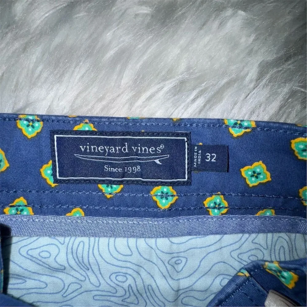 Vineyard Vines Men's Island‎  Chino Preppy Coastal Summer Classic Shorts Size 32